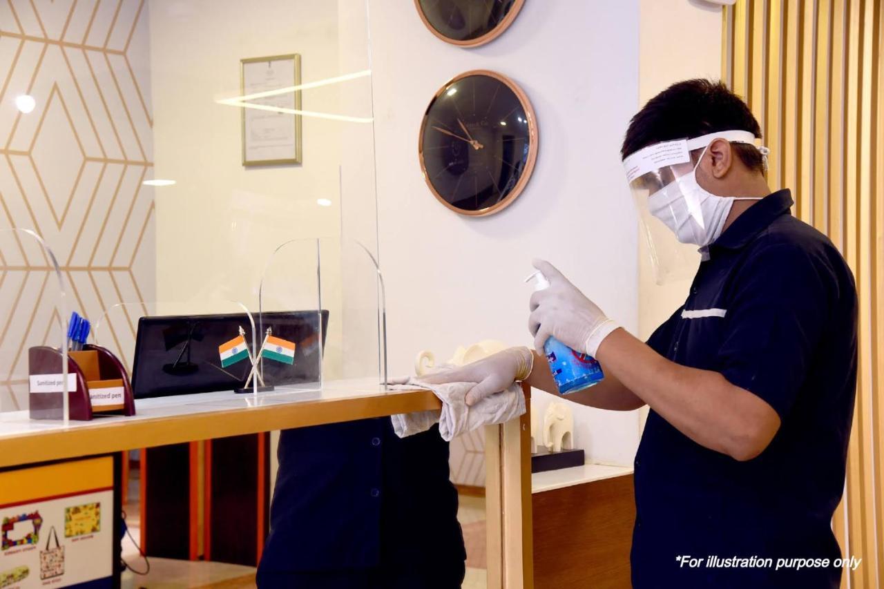 Oyo Hotel Blu Pebbles Near Delhi Airport 新德里 外观 照片